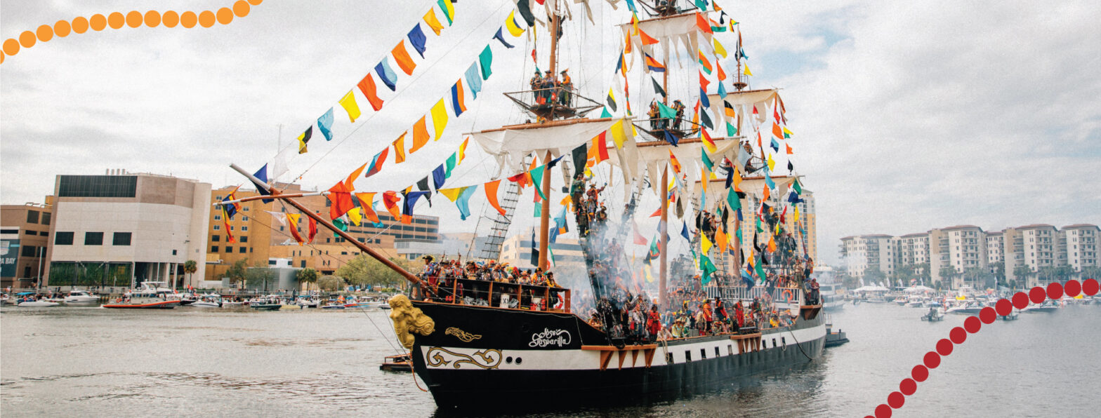 Ye Mystic Krewe of Gasparilla Captain, Pete Lackman, Stops by AM Tampa Bay!