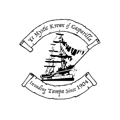 Ye Mystic Krewe of Gasparilla 1904 logo
